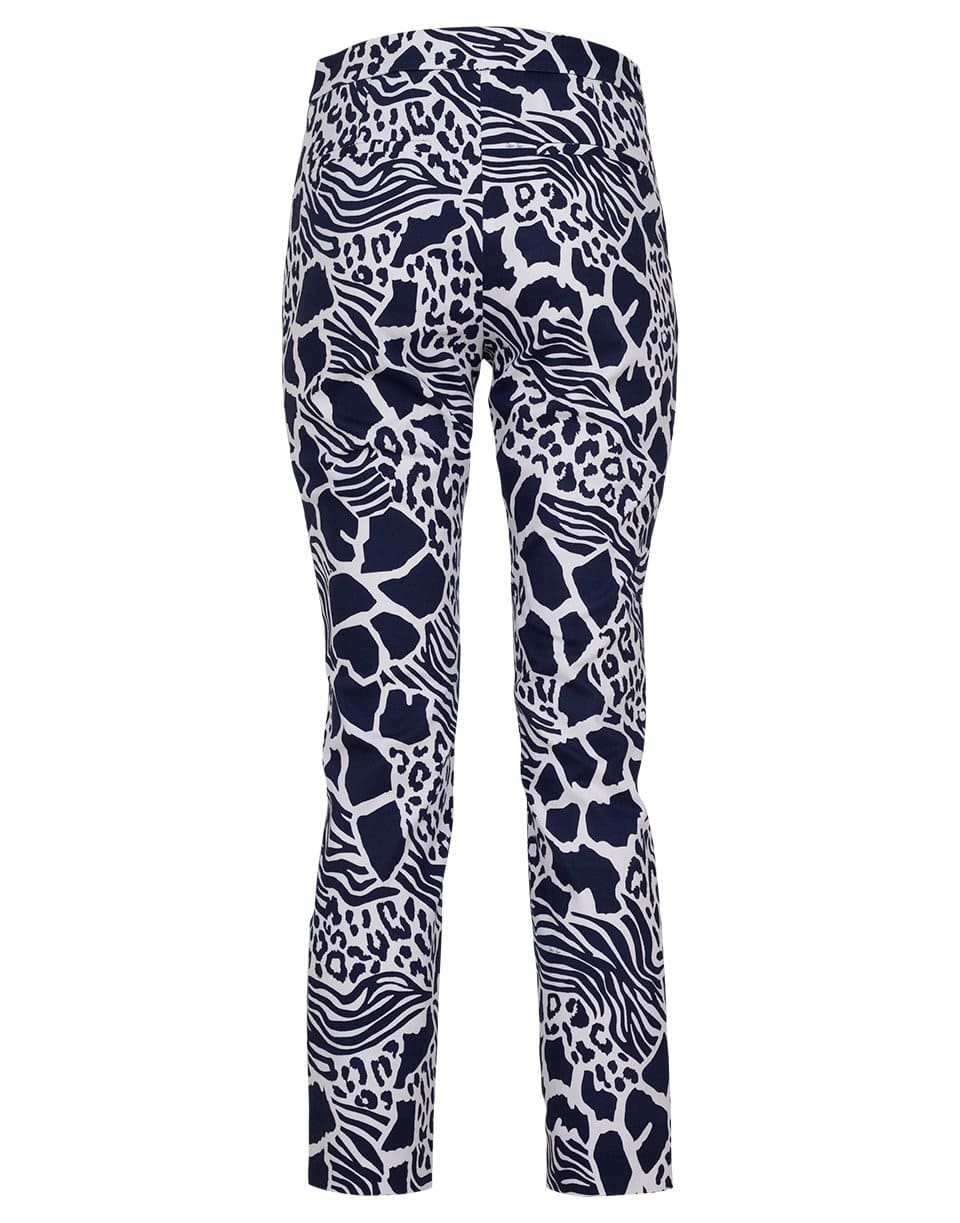 ADAM LIPPES-Print Twill Cigarette Pant-