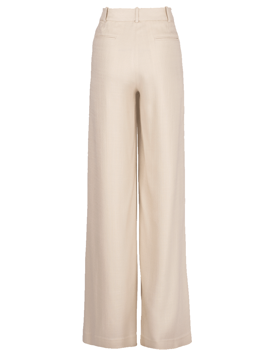 ADAM LIPPES-Stretch Canvas Wide Leg Trouser-