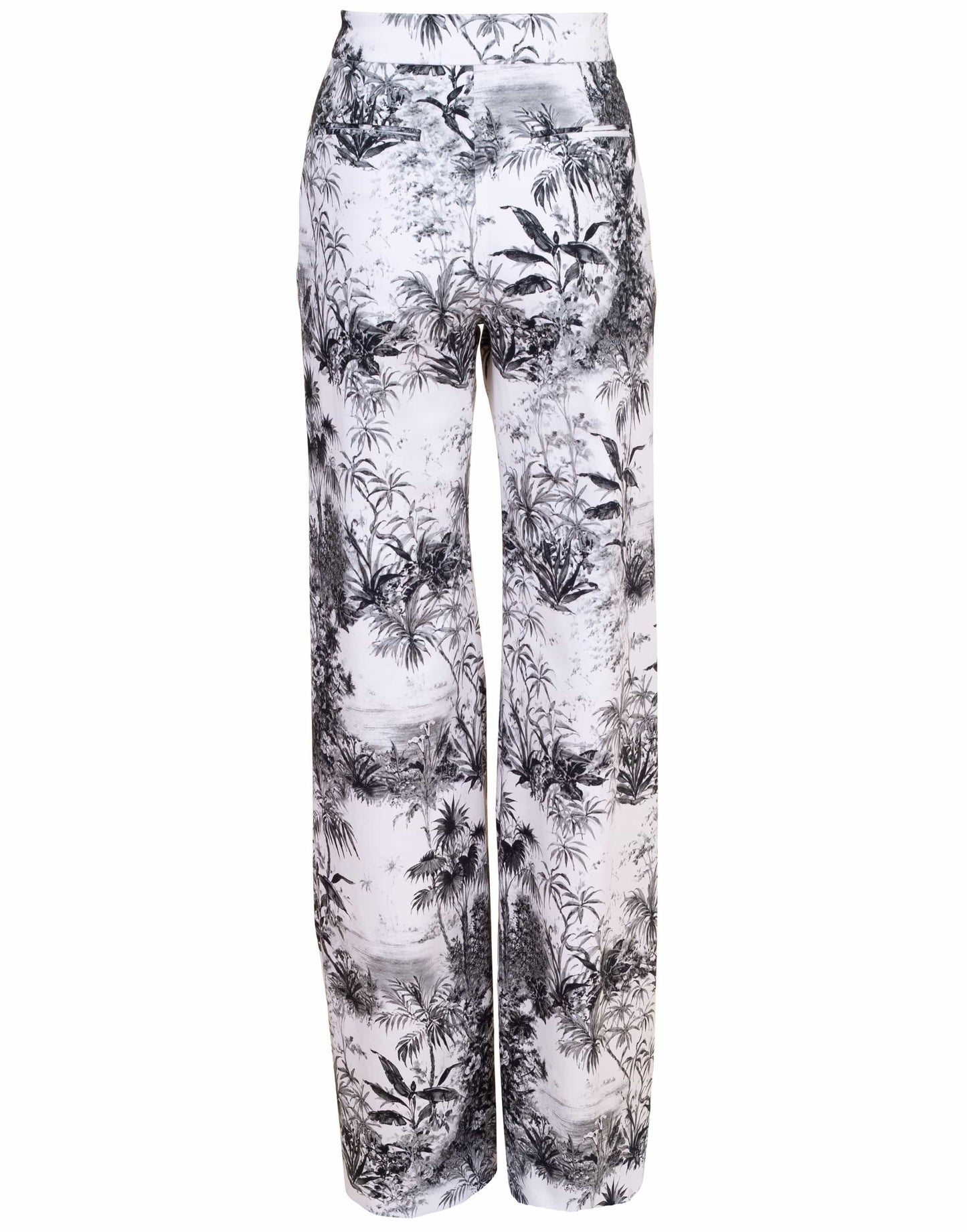 ADAM LIPPES-Pintuck Wide Leg Trouser-