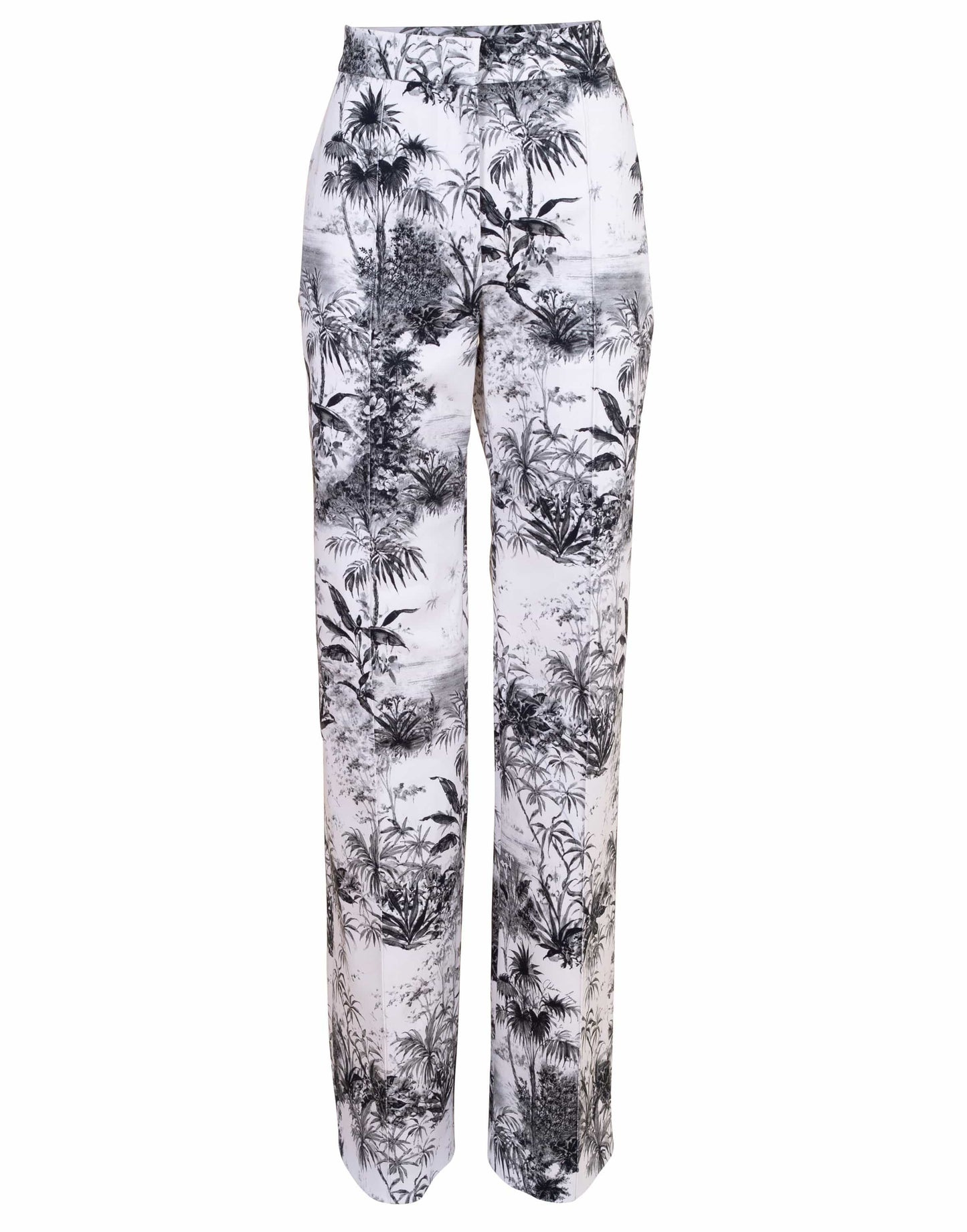 ADAM LIPPES-Pintuck Wide Leg Trouser-