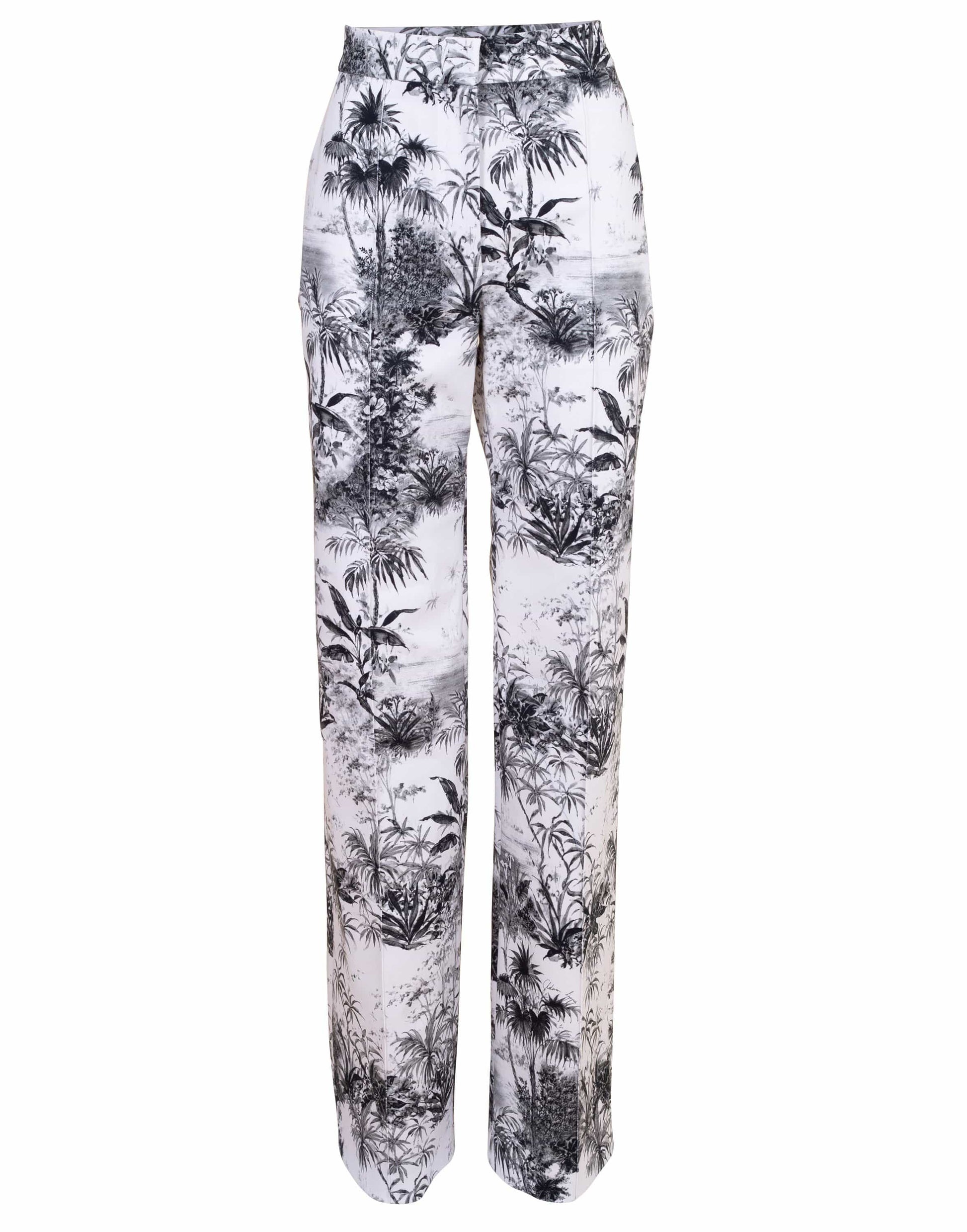 ADAM LIPPES-Pintuck Wide Leg Trouser-