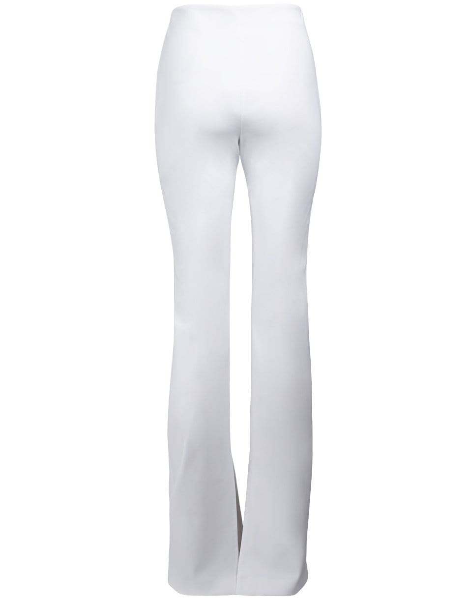 ADAM LIPPES-Eva Flare Slit Bonded Neoprene Pant-