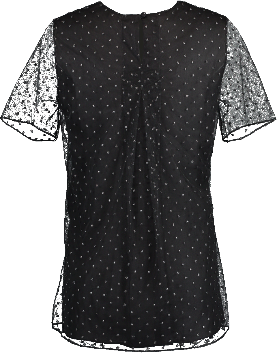 ADAM LIPPES-Point D'Espirt T-Shirt-