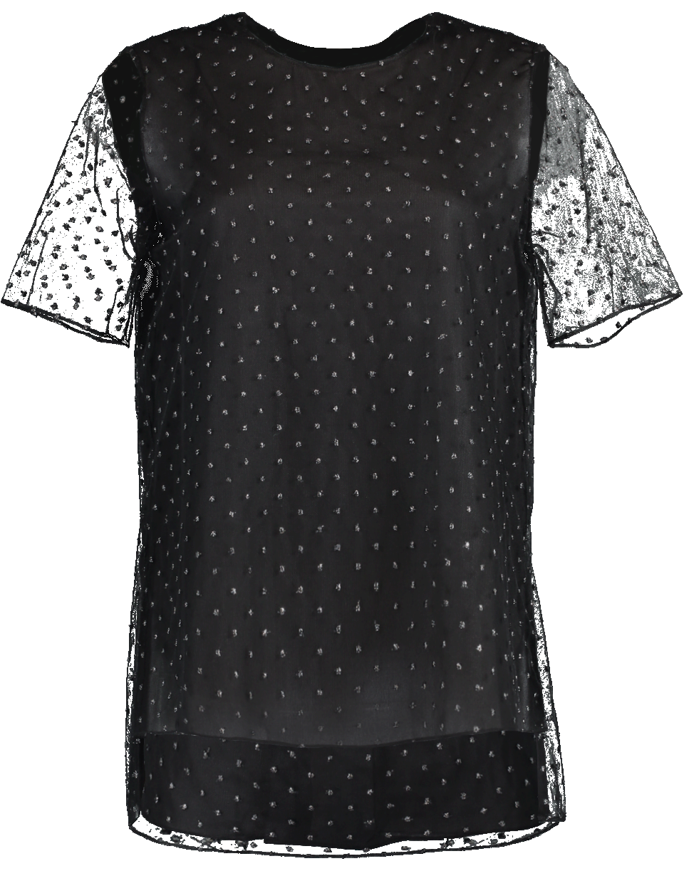 ADAM LIPPES-Point D'Espirt T-Shirt-