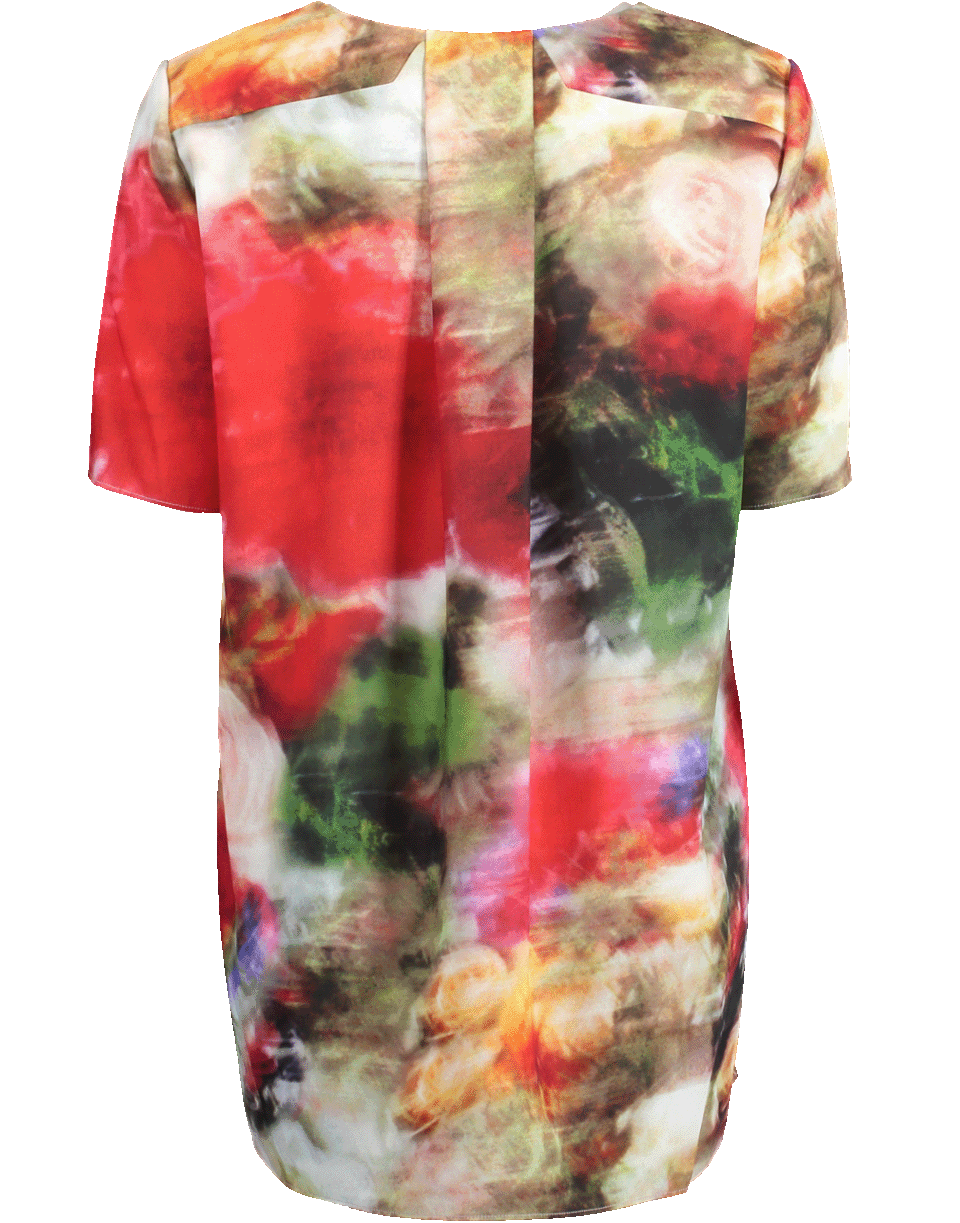 ADAM LIPPES-Multi-Floral Printed Tee-