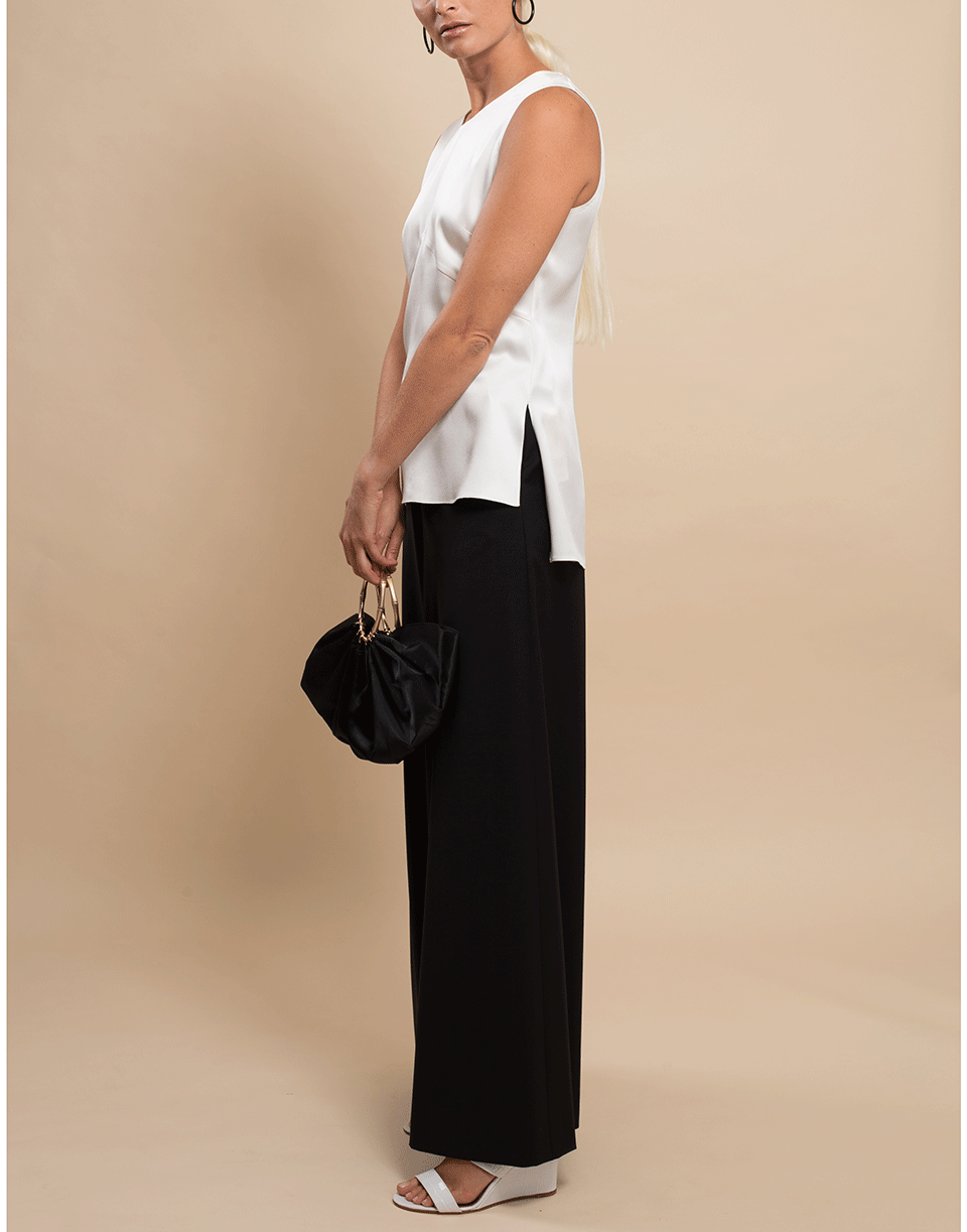 ADAM LIPPES-Sleeveless V-Neck Top-