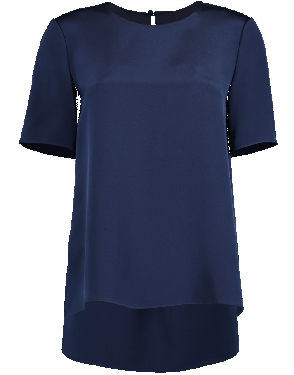 ADAM LIPPES-Silk Crepe Top-