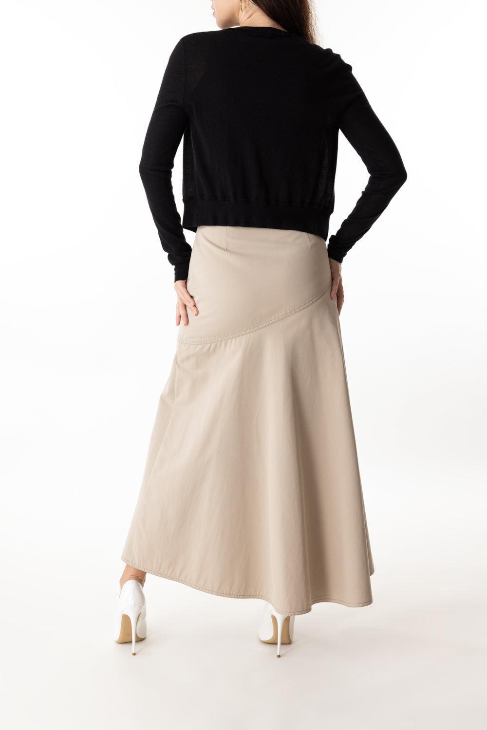 LONG SLEEVE BUTTON CARDIGAN - BLACK-BLACK-XS-CLOTHINGTOPCARDIGAN-ADAM LIPPES