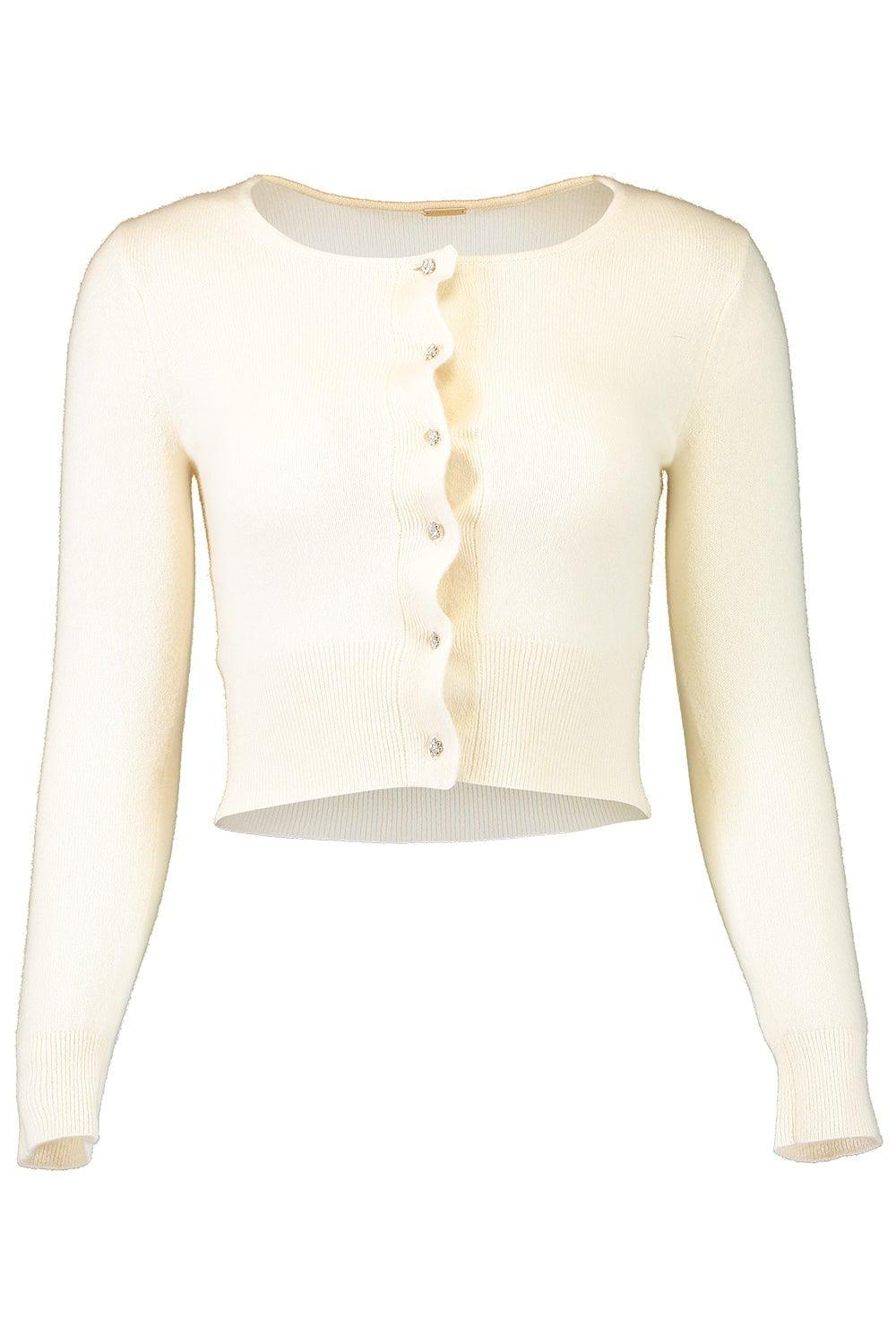 ADAM LIPPES-Brushed Cashmere Cardigan-