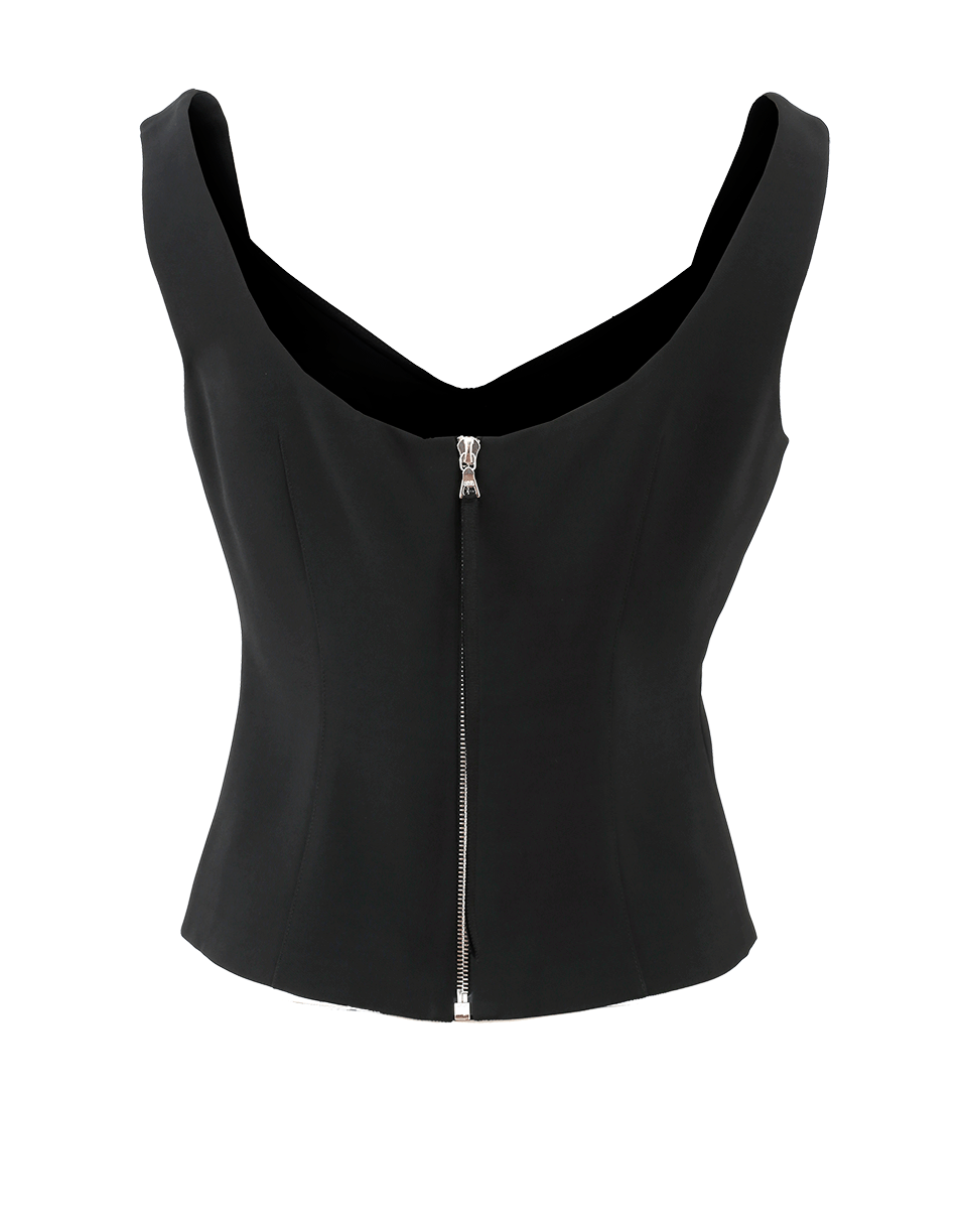 ADAM LIPPES-Open Neck Top-