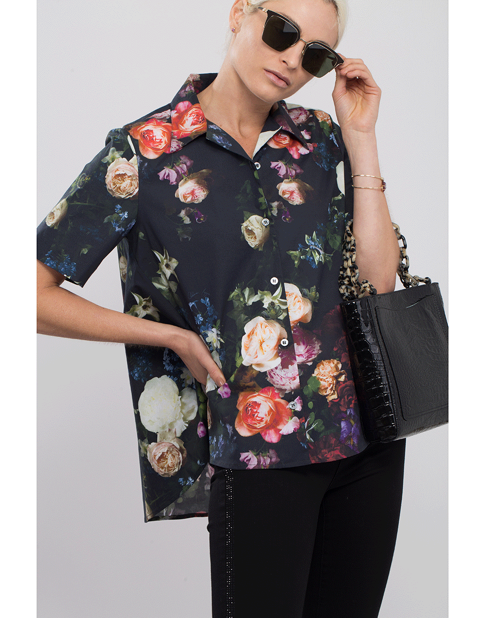 ADAM LIPPES-Hawiian Trapeze Top-