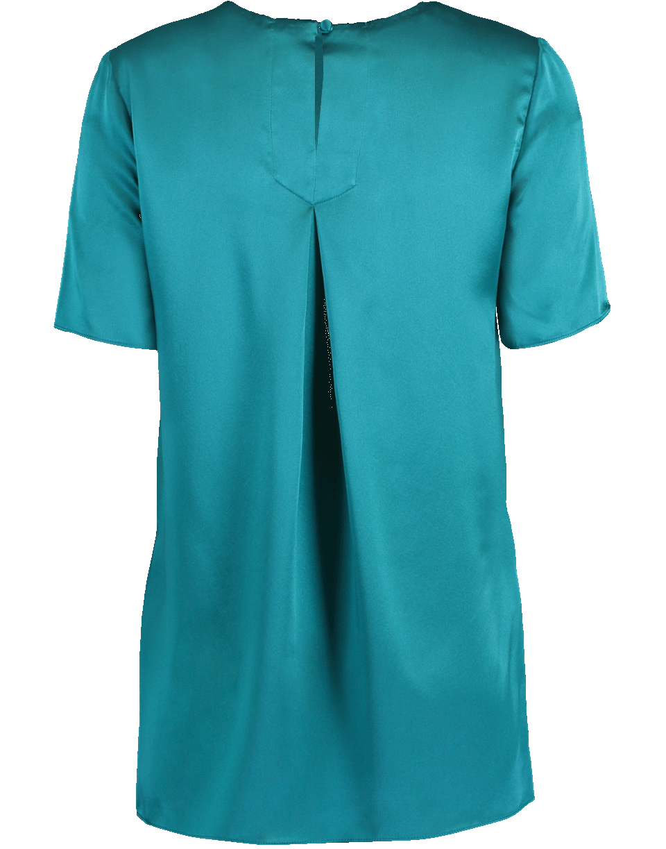 ADAM LIPPES-Silk Charmeuse T-Shirt-