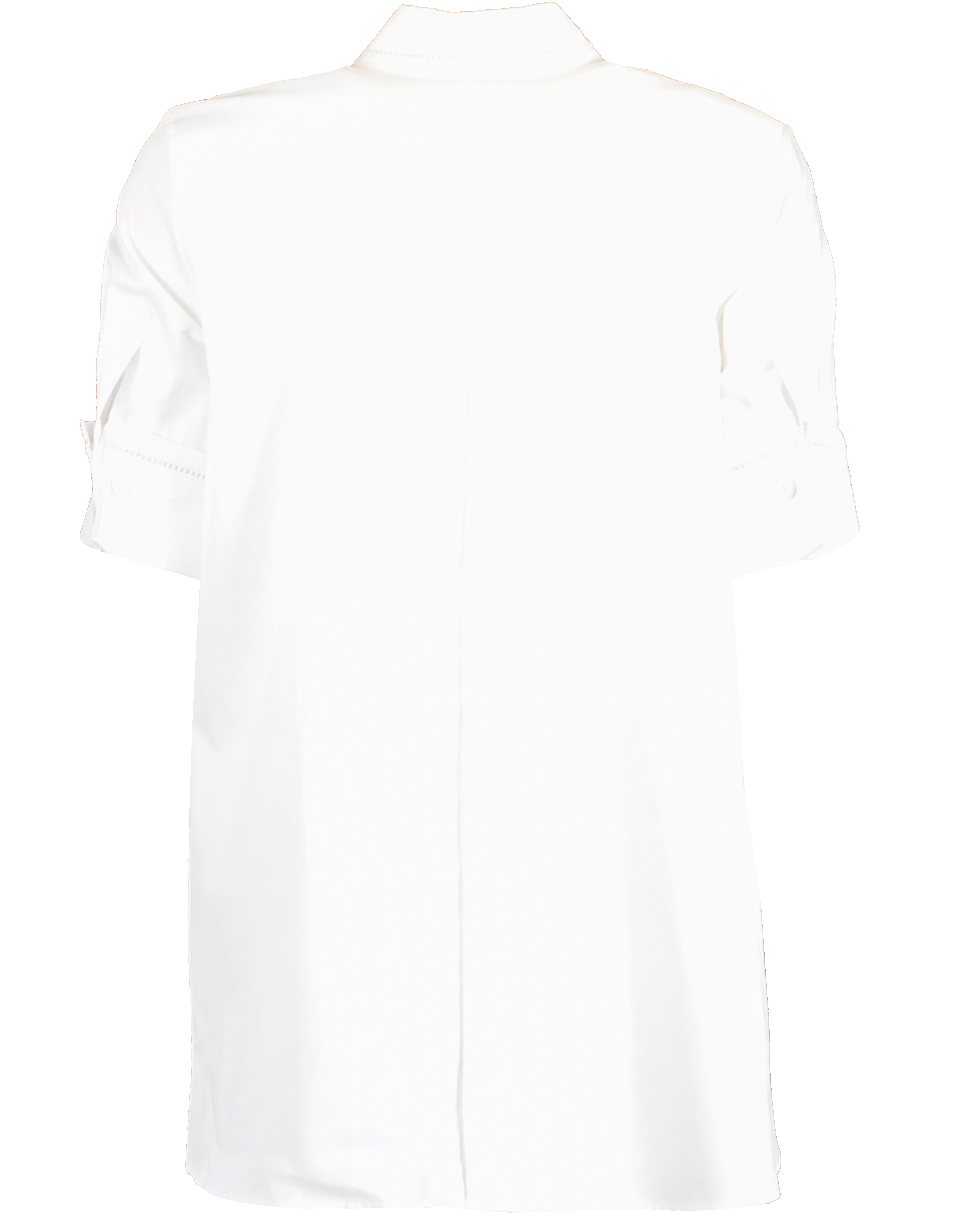 ADAM LIPPES-Cotton Poplin Trapeze Shirt-