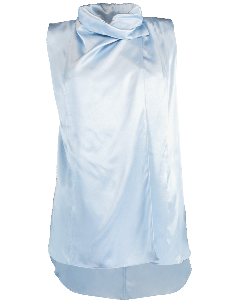 ADAM LIPPES-Silk Cowl Neck Blouse-