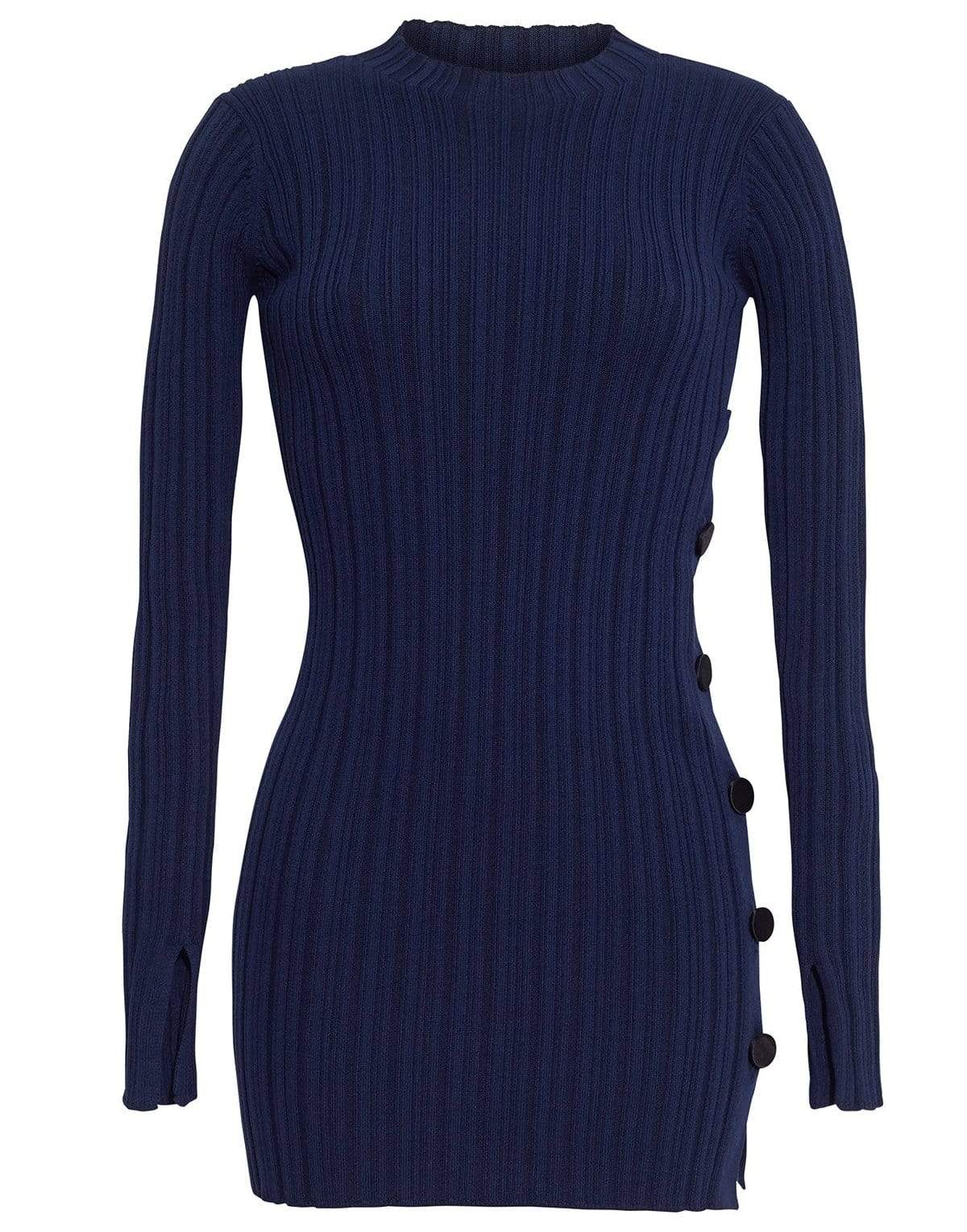 ADAM LIPPES-Long Sleeve Side Button Tunic-