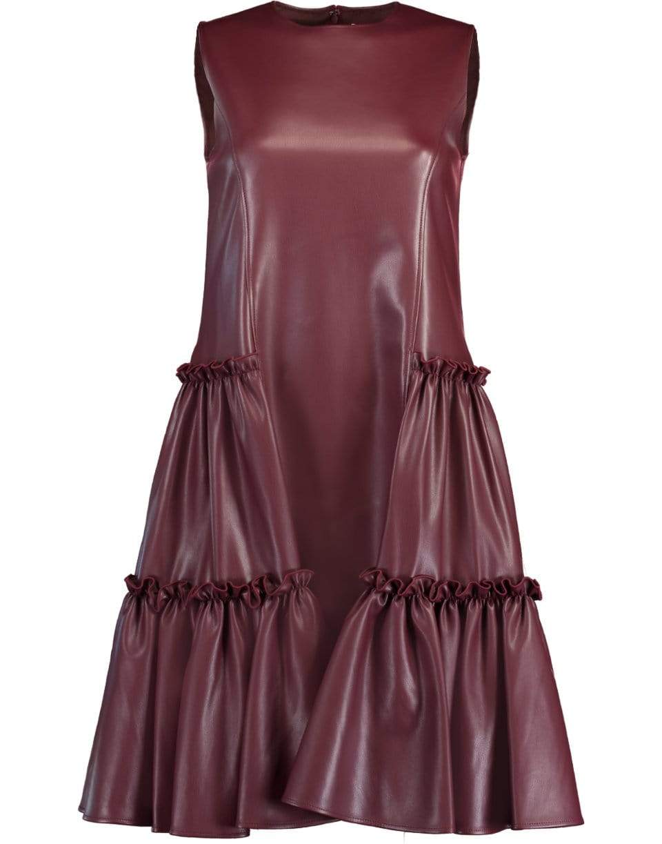 ADEAM-Sleeveless Ruched Dress-
