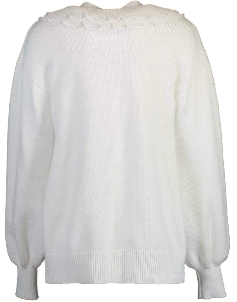 ADEAM-White Peony Cardigan-