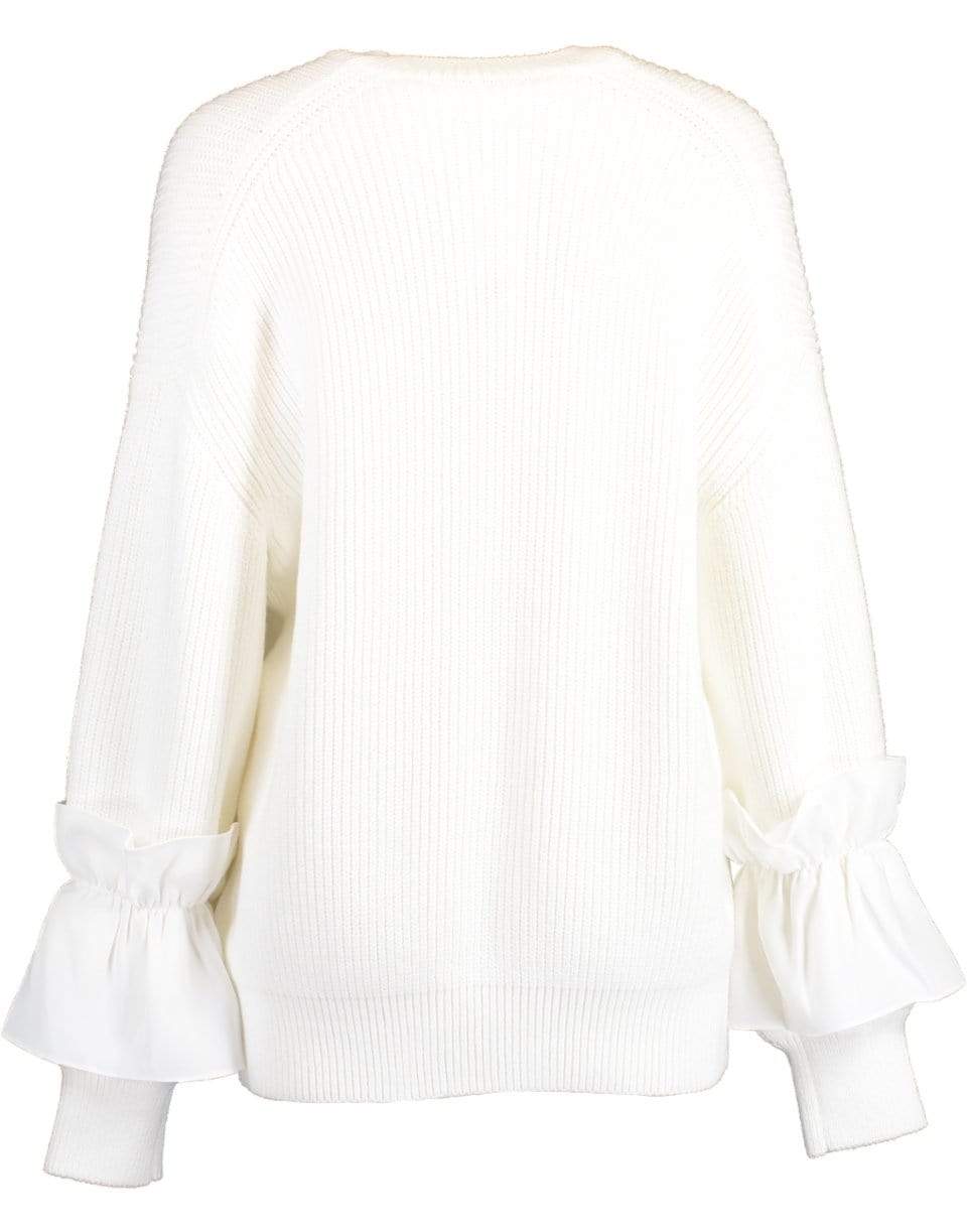 ADEAM-Ruffle Cuff Sweater-