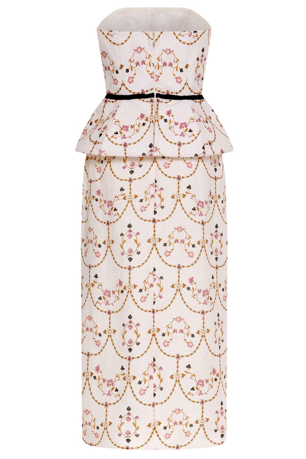 Centella Hechizo Midi Dress-FLORAL-XS-CLOTHINGDRESSCASUAL-AGUA BY AGUA BENDITA