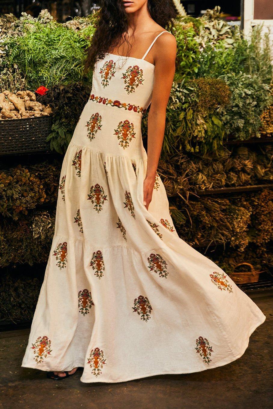 AGUA BY AGUA BENDITA-Lima Maxi Dress-