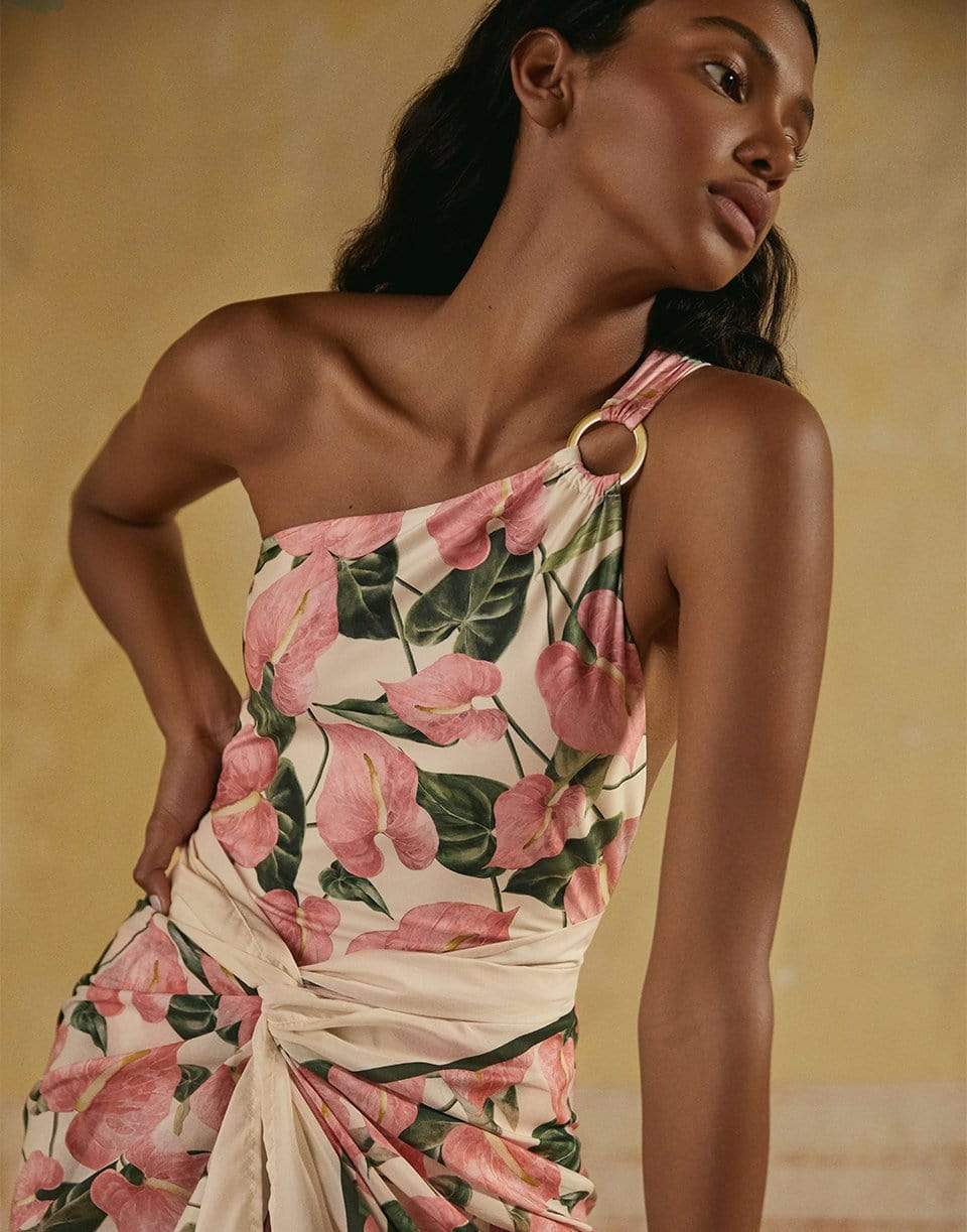 AGUA BY AGUA BENDITA-Silk Lavanda Pareo-CREMA