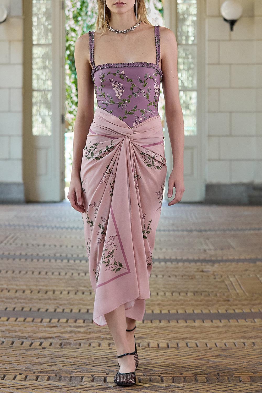 AGUA BY AGUA BENDITA-Lavanda Wisteria Pareo-MULTI