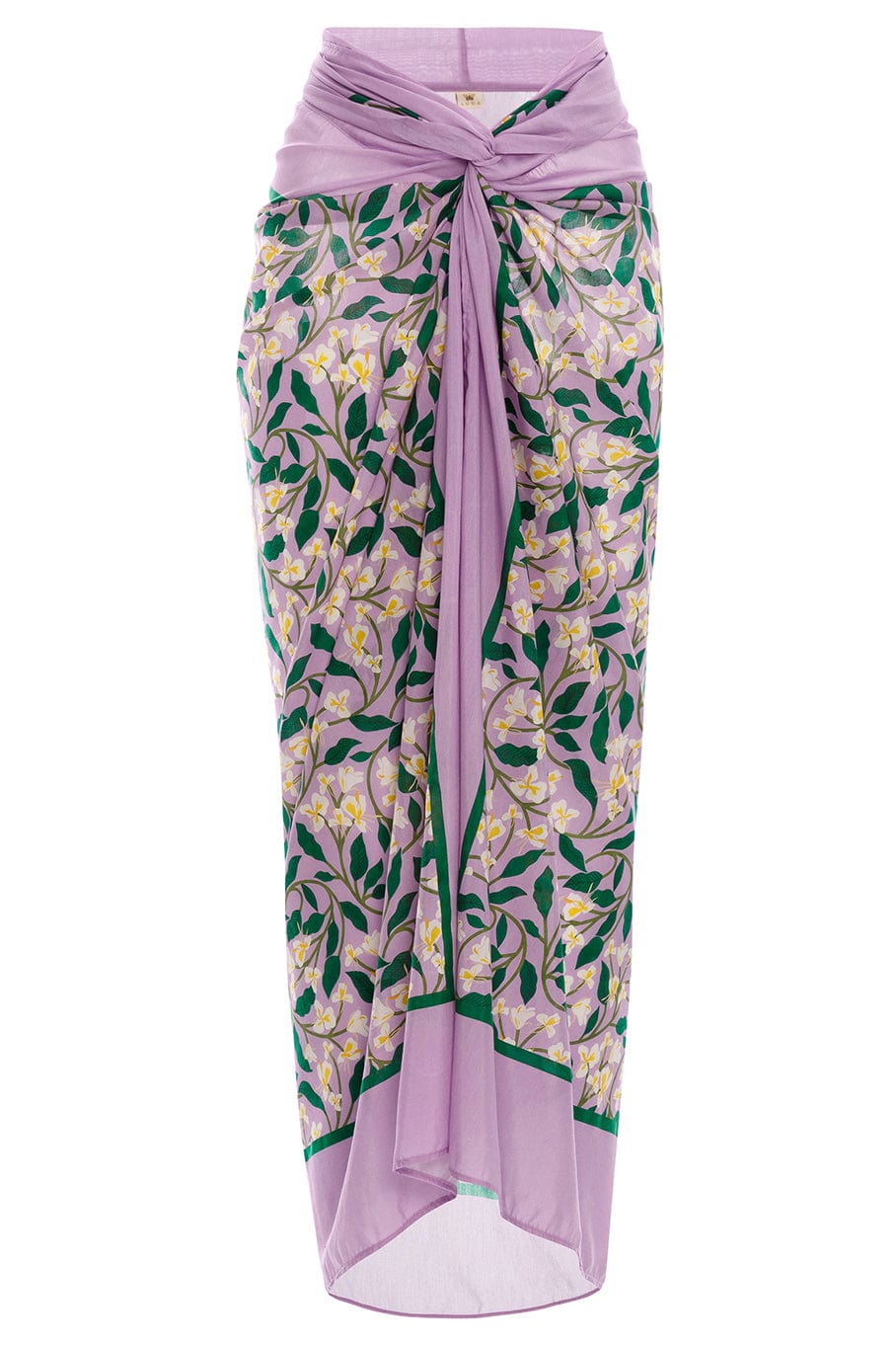 AGUA BY AGUA BENDITA-Lavanda Pareo Sarong-LILAC