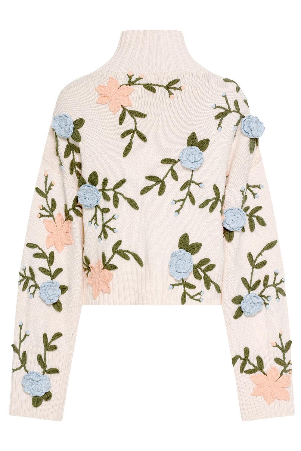 Arena Sweater-CREAM-XS-CLOTHINGTOPSWEATER-AGUA BY AGUA BENDITA