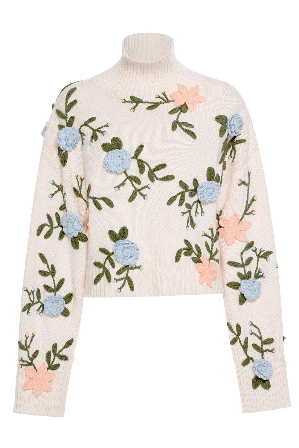 Arena Sweater-CREAM-XS-CLOTHINGTOPSWEATER-AGUA BY AGUA BENDITA