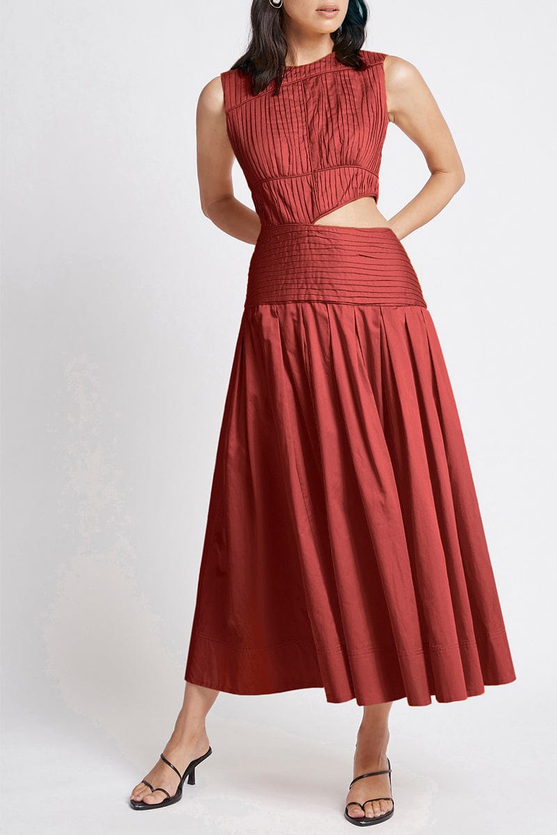 AJE-Cascade Cut Out Dress-