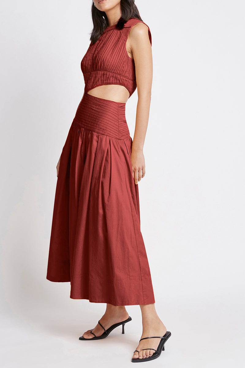 AJE-Cascade Cut Out Dress-