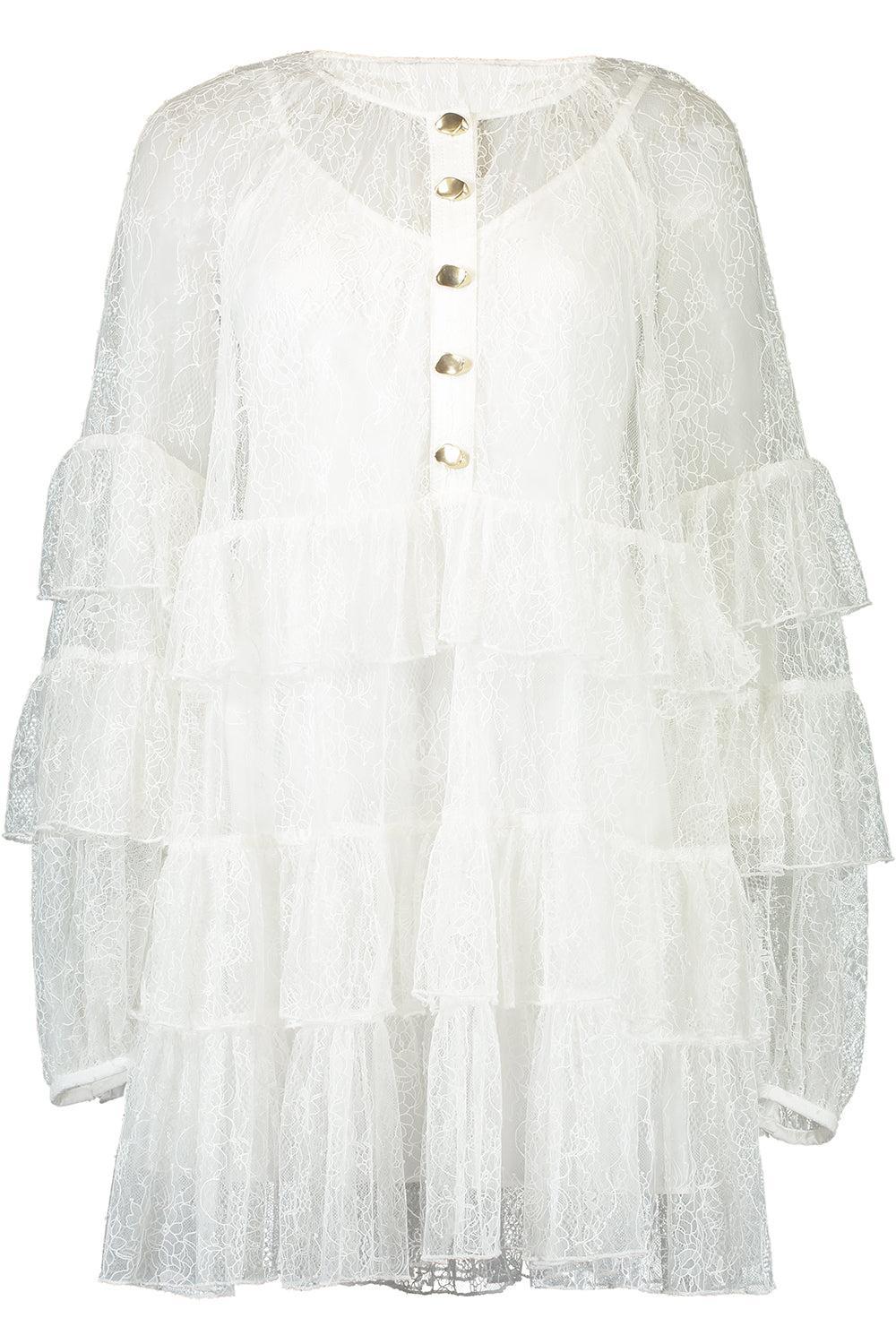Primerose Mini Dress-IVORY-2-CLOTHINGDRESSCASUAL-AJE
