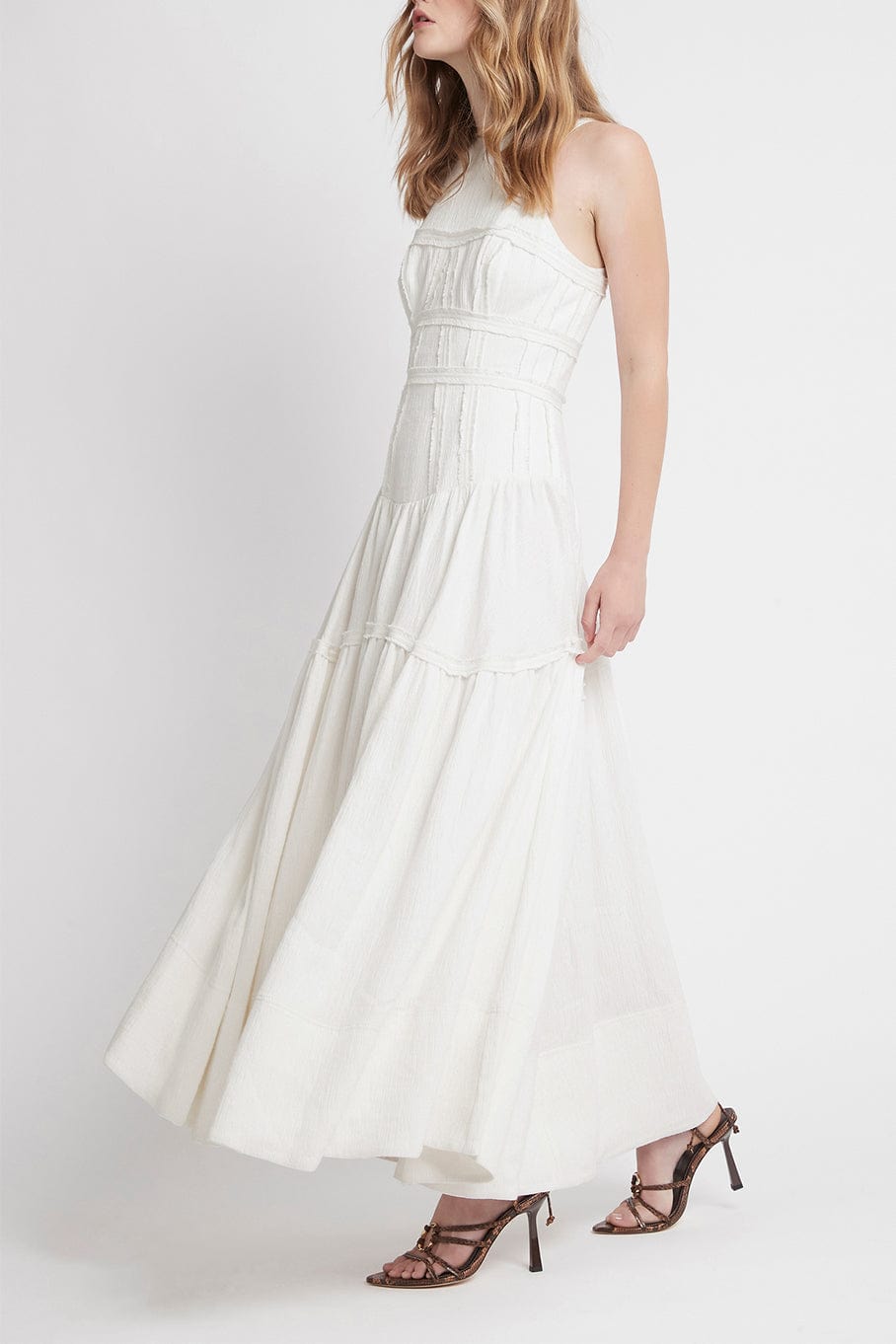 AJE-Tidal Corset Midi Dress-