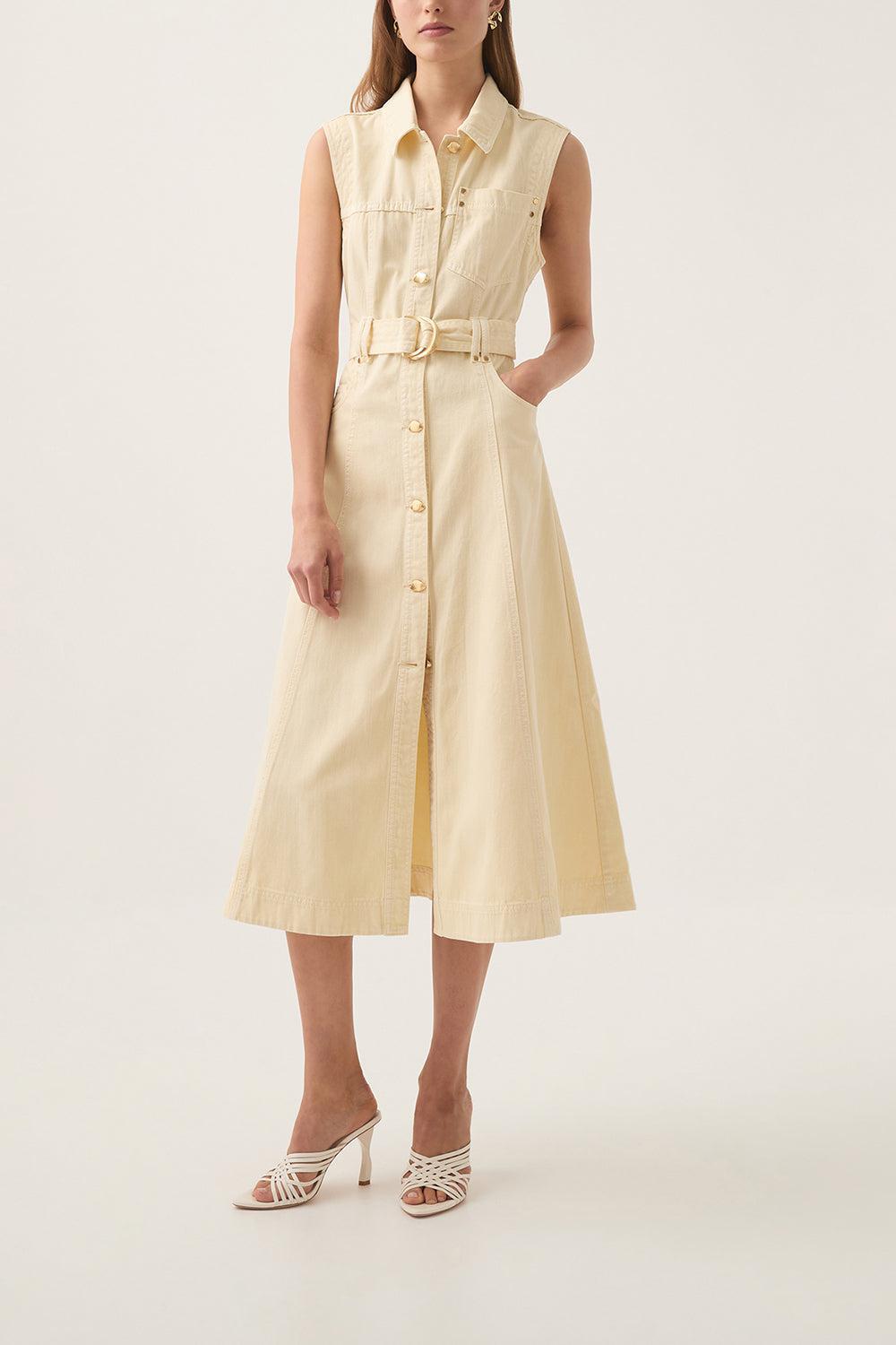 RAY MIDI DRESS-SUNLITWS-2-CLOTHINGDRESSCASUAL-AJE