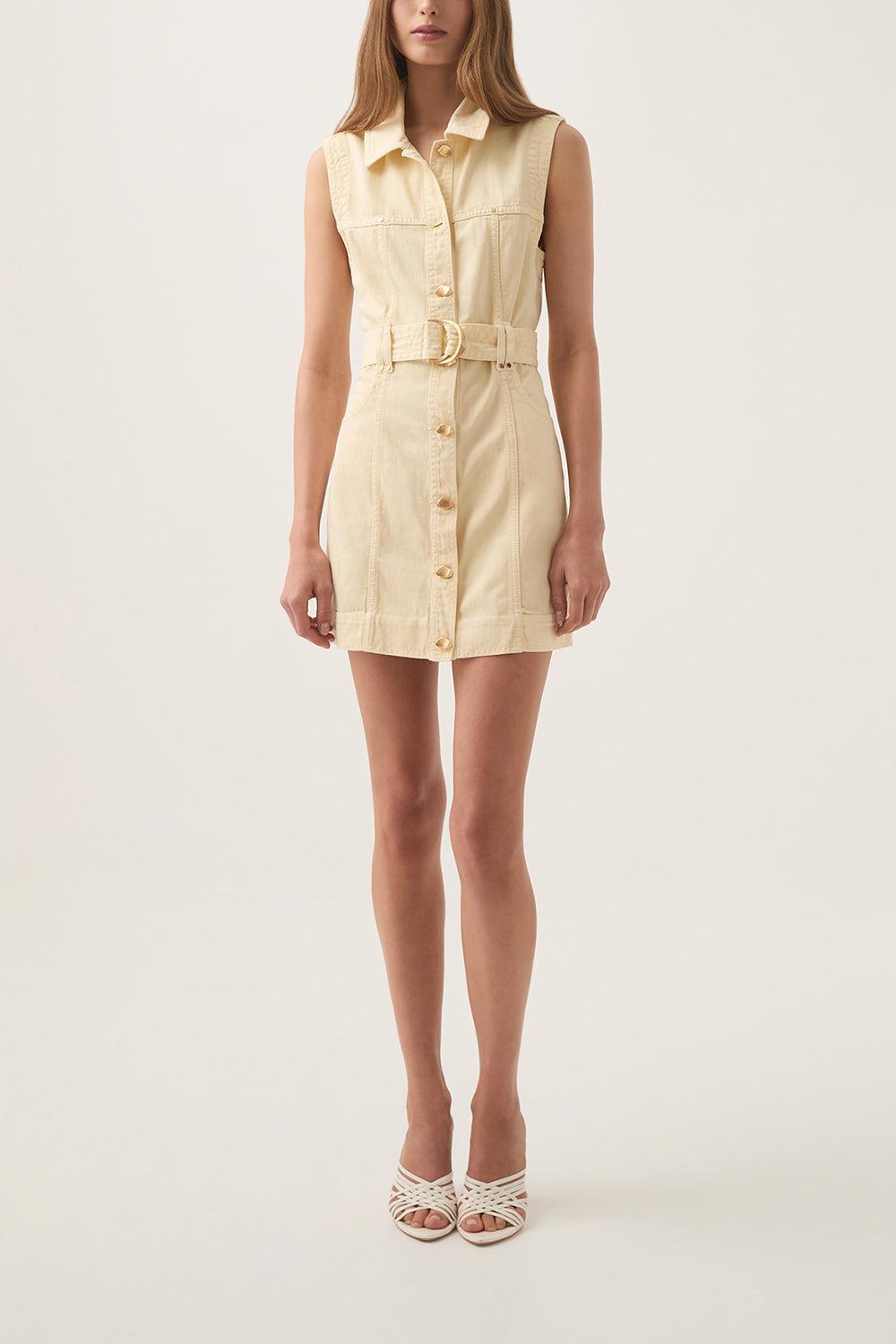 RAY MINI DRESS-SUNLTWSH-0-CLOTHINGDRESSCASUAL-AJE