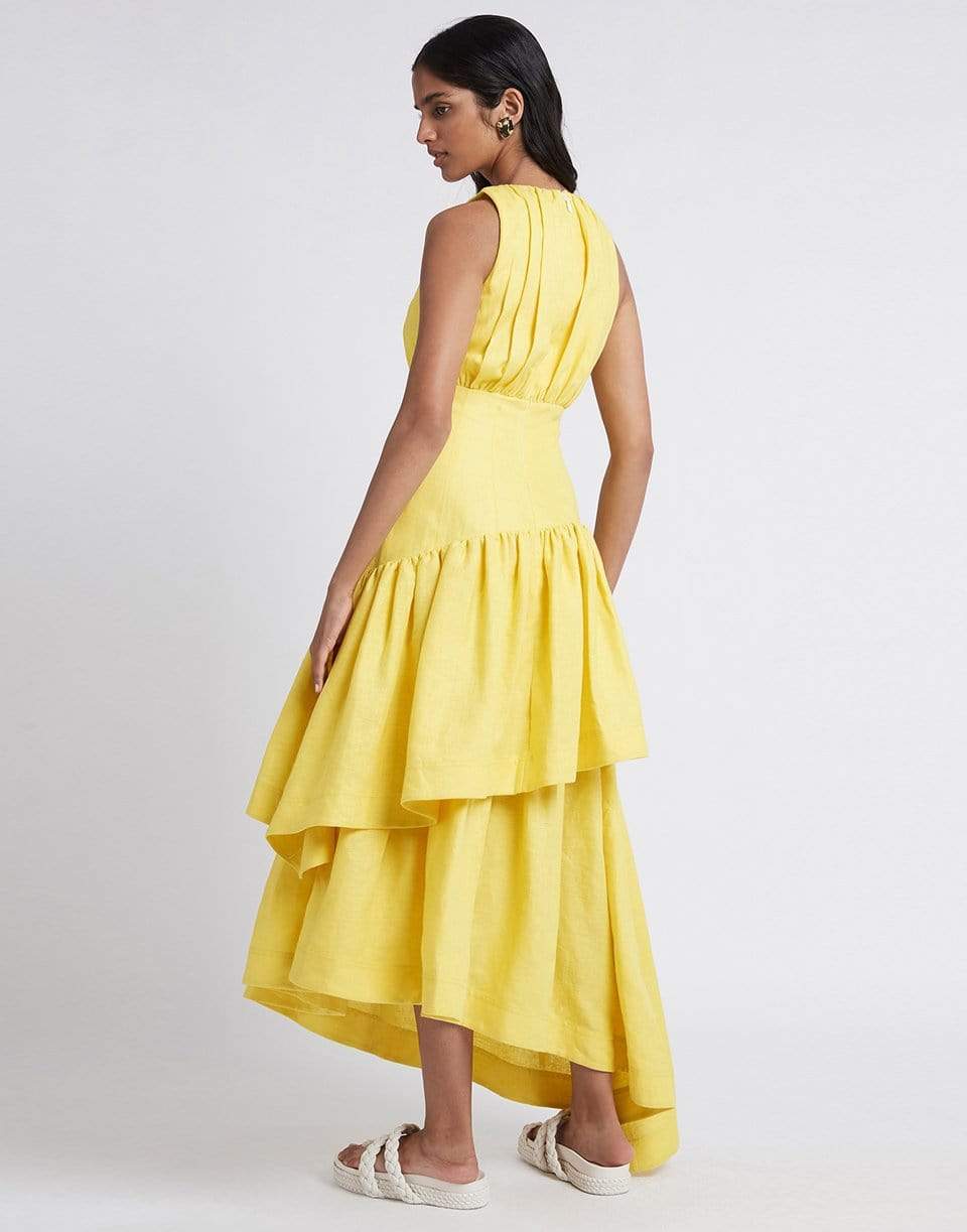 AJE-Caliente Tiered Cut Out Dress-
