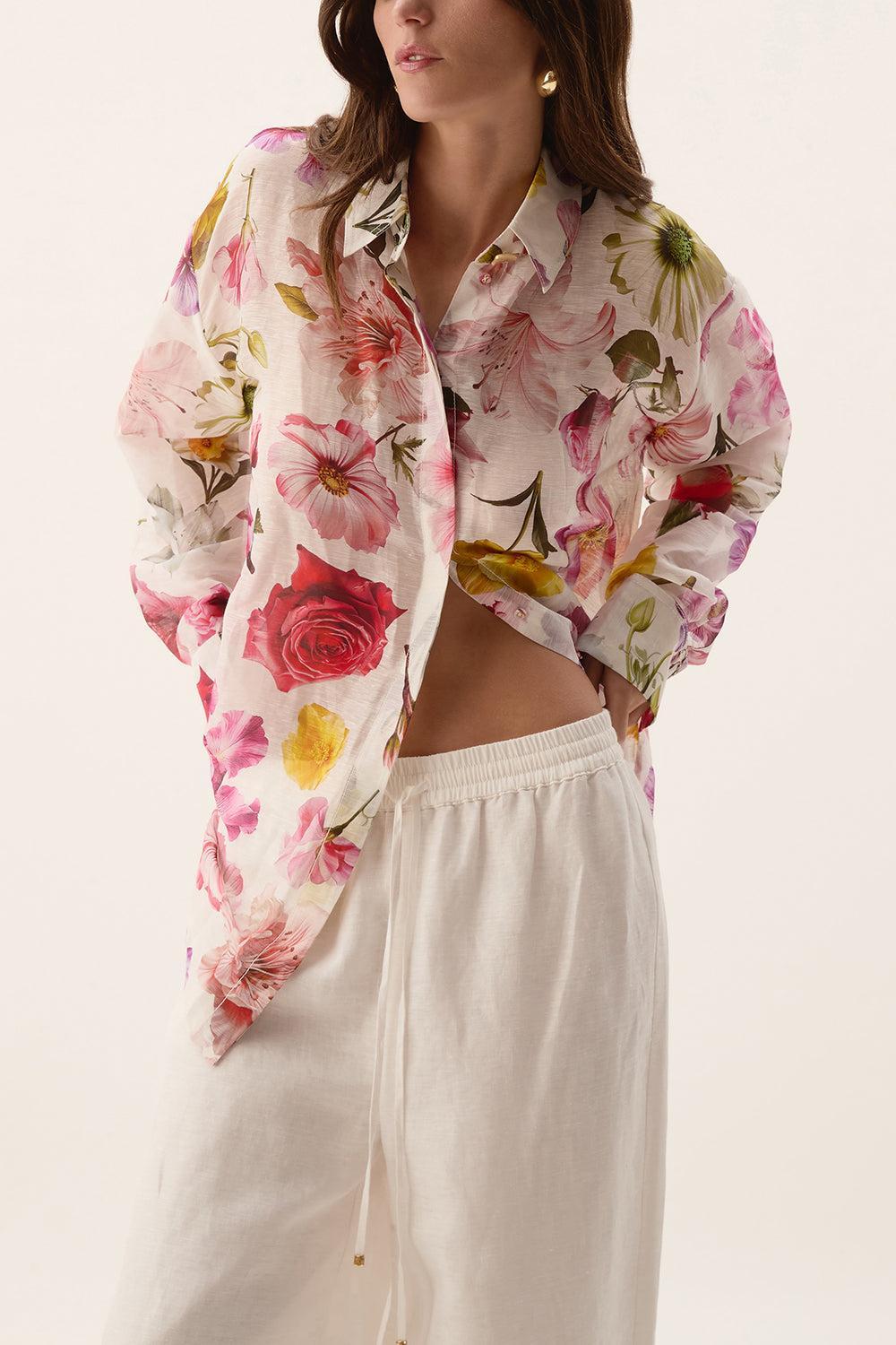 Fleur Shirt-COLLAGFL-0-CLOTHINGTOPBLOUSE-AJE