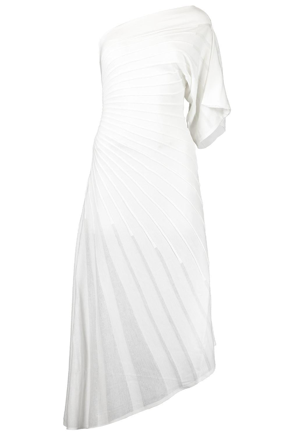 Ray Dress-BLNCNATU-36-CLOTHINGDRESSCOCKTAIL-ALAÏA