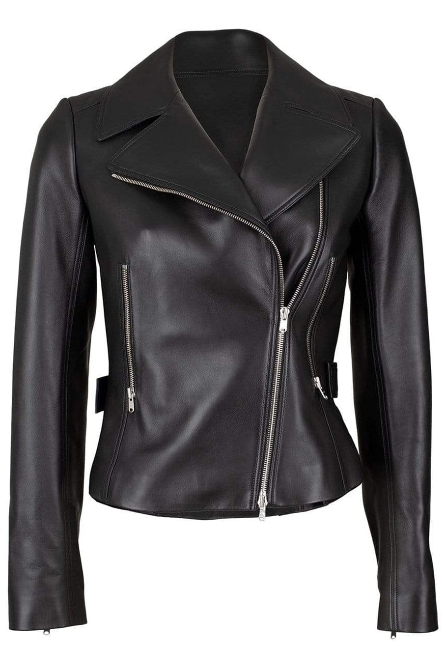 ALAÏA-Edition 2003 Leather Biker Jacket-