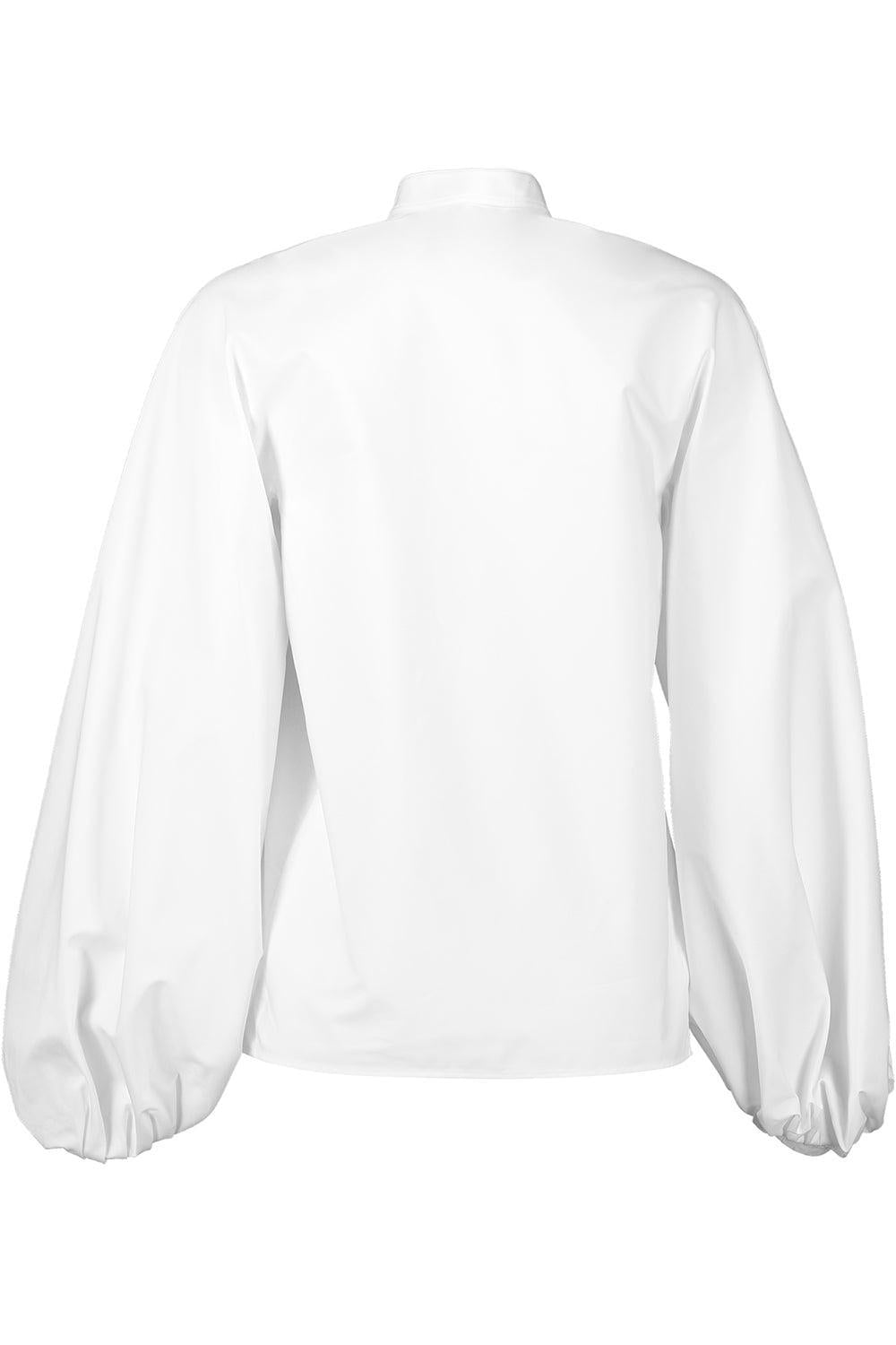 Balloon Shirt-BLANC-34-CLOTHINGTOPBLOUSE-ALAÏA