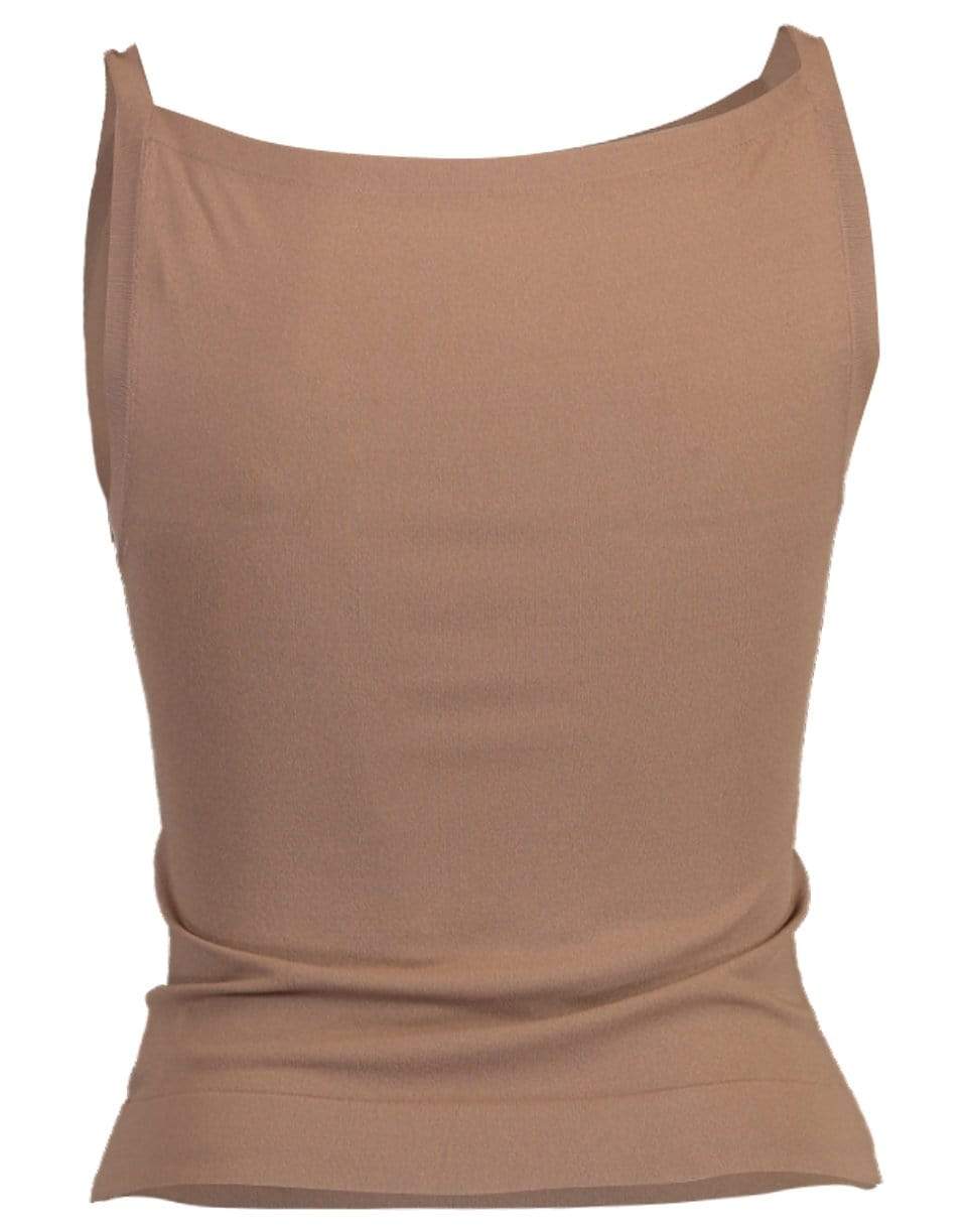 ALAÏA-Sleeveless Square Neck Top-