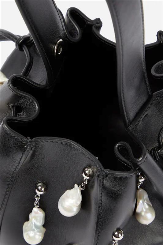 ALAÏA-Embellished Rose Marie - Noir-NOIR