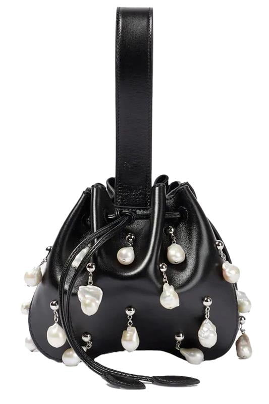 ALAÏA-Embellished Rose Marie - Noir-NOIR