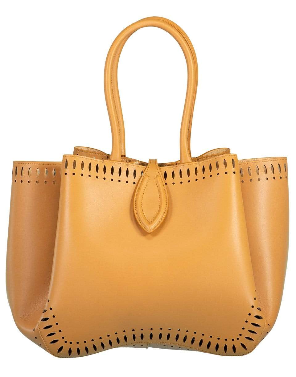 ALAÏA-Tan Angele 25 Shoulder Bag-TAN