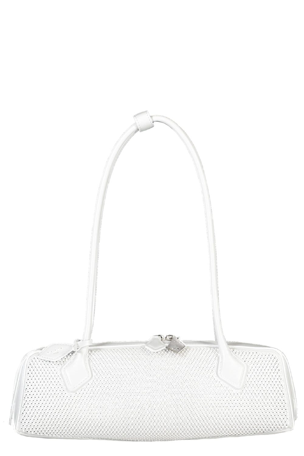 Medium Le Teckel Bag - Blanc-BLNCOPTQ-O/S-HANDBAGTOP HANDLE-ALAÏA