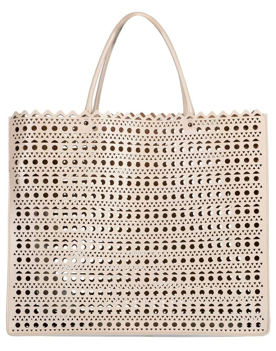 ALAÏA-Garance Large Leather Shopper-CORDE