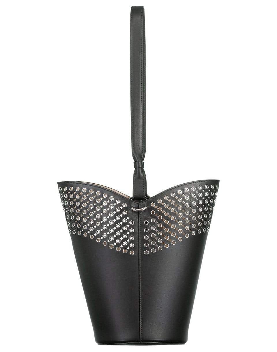 ALAÏA-Bucket Lili 14 Bag-NOIR