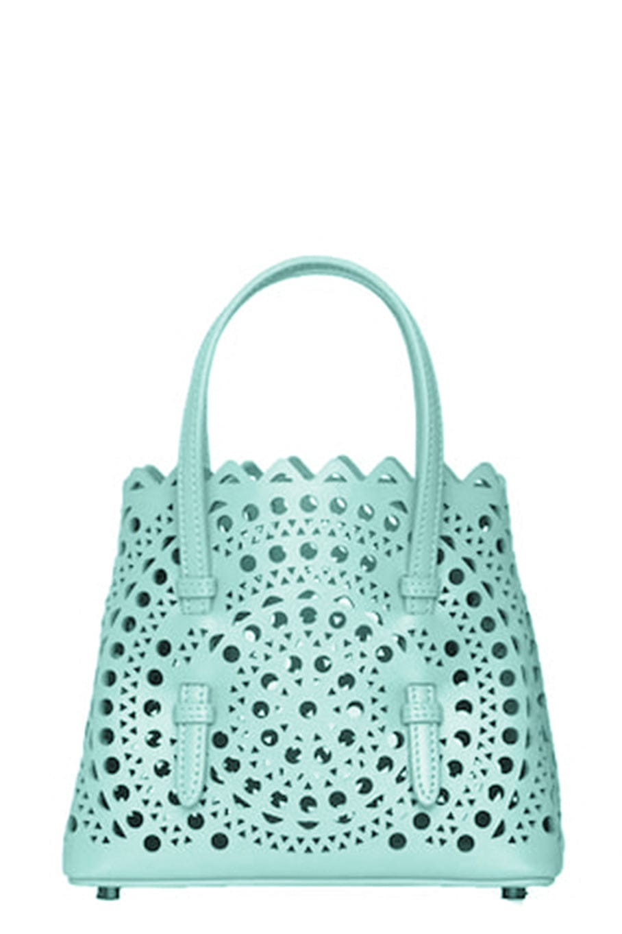 ALAÏA-Mini Mina Bag - Opale-OPALE