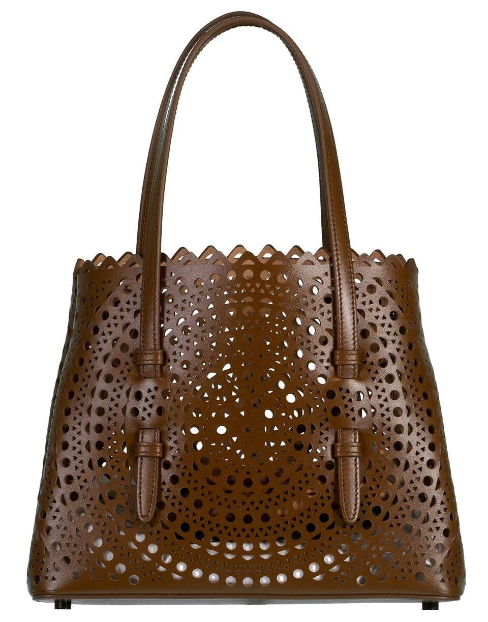 ALAÏA-Mina Small Leather Tote-CHATAING