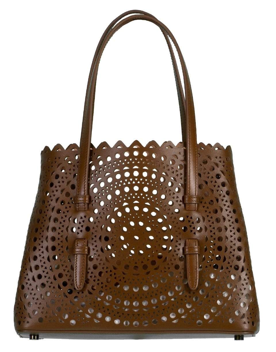 ALAÏA-Mina Small Leather Tote-CHATAING